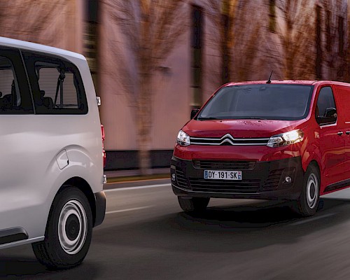 Citroën Jumpy Heck – breite Türen für effizientes Be- und Entladen