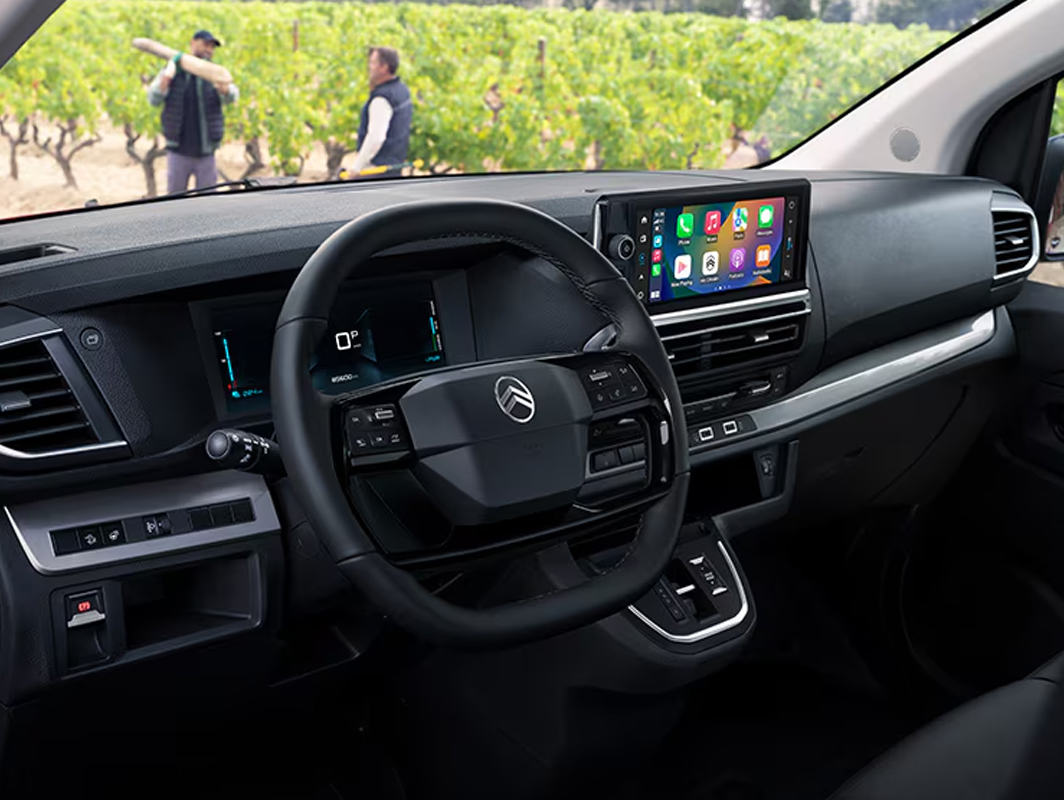 Technologie im Citroën Jumpy – moderne Assistenzsysteme und Konnektivität