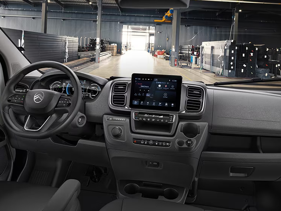 Hervorragender Fahrkomfort im Citroën Jumper – ergonomischer Innenraum für lange Arbeitstage