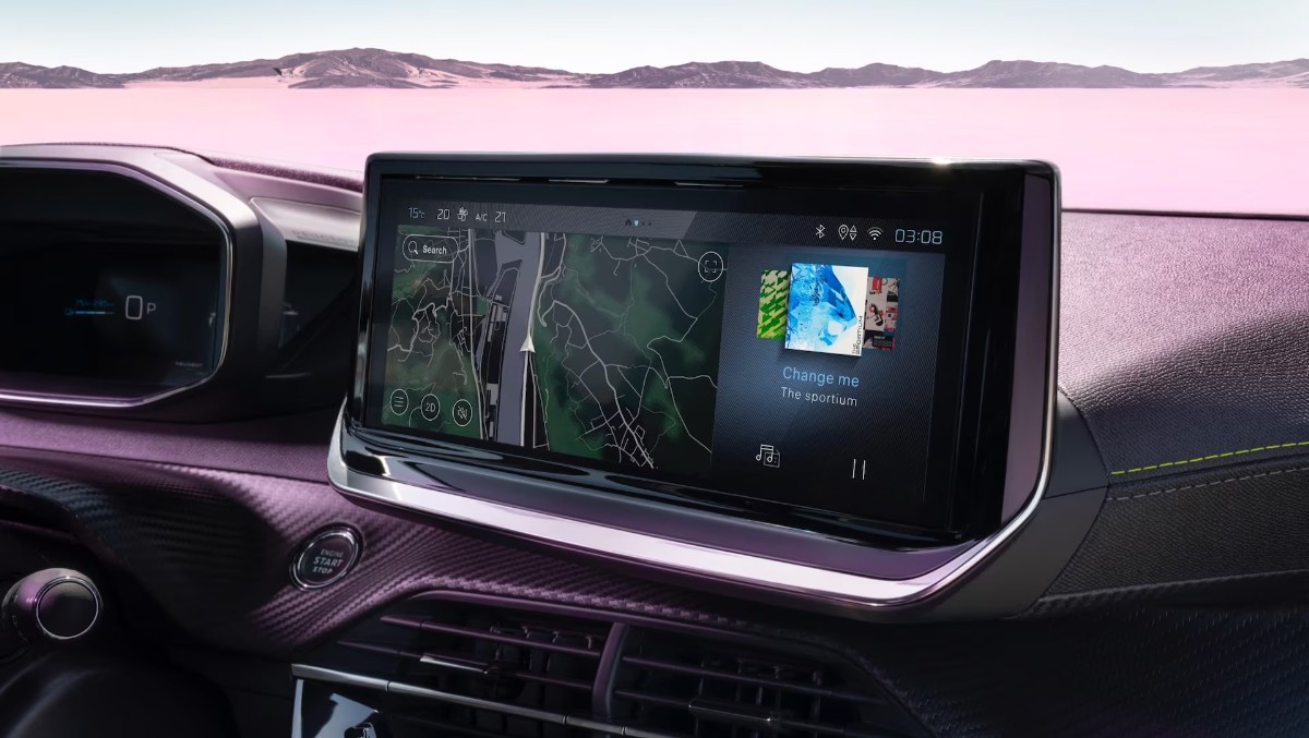 Infotainmentsystem und Konnektivität im PEUGEOT 2008 – immer bestens vernetzt