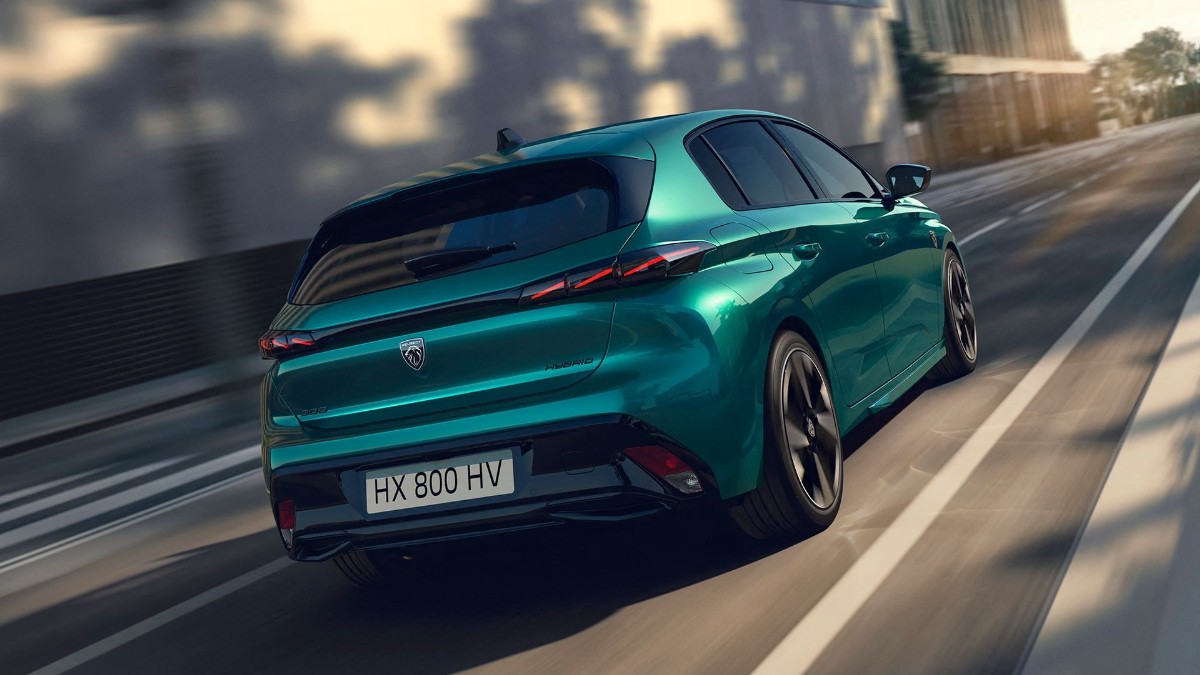 Perfekte Proportionen des Peugeot 308 – aerodynamisch und stilvoll zugleich