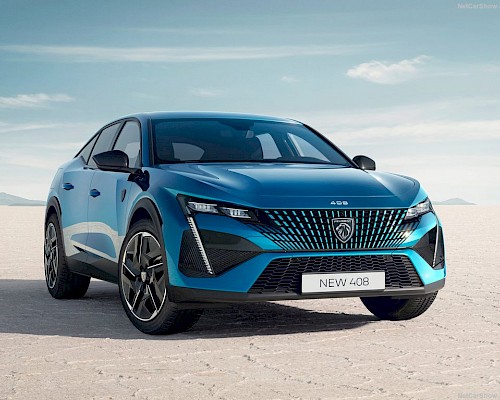 PEUGEOT 408 Kühlergrill – markante Front mit neuem Markenlogo